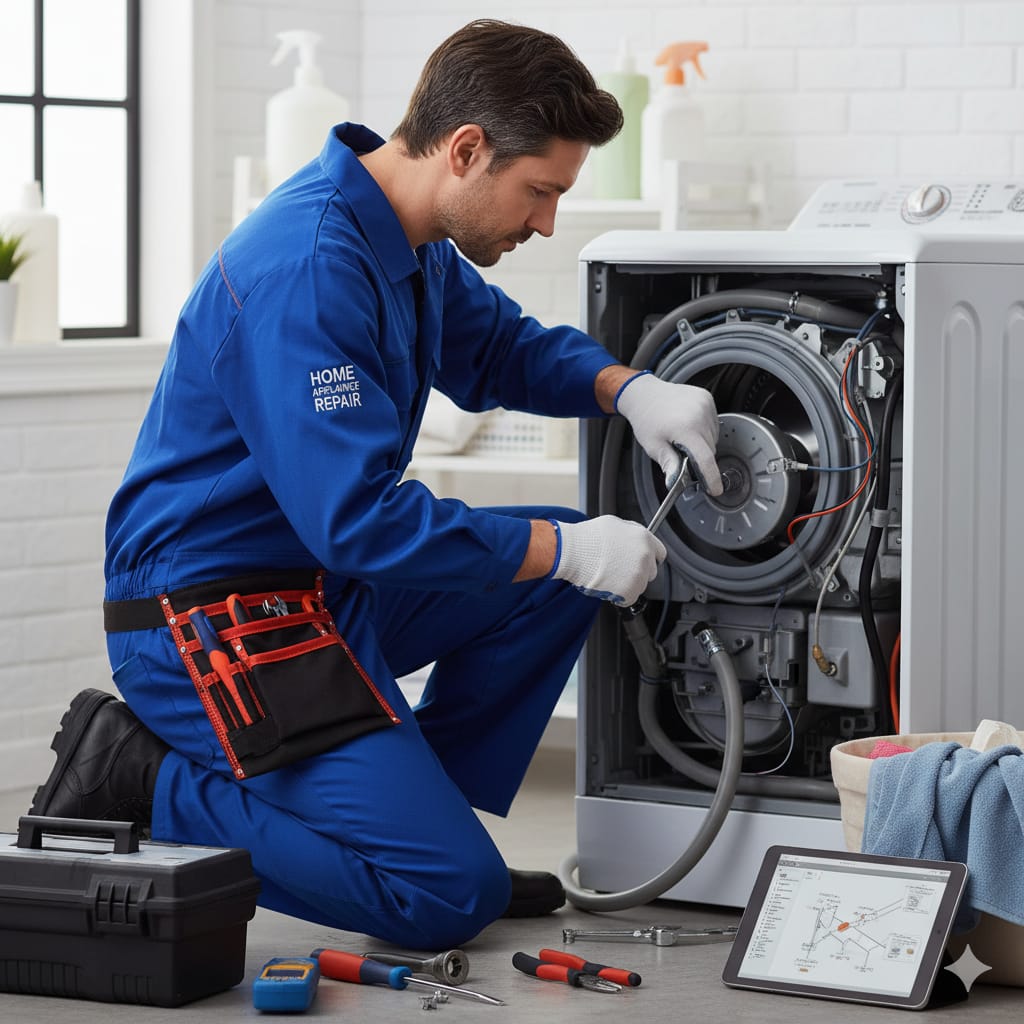 مركز صيانة غسالات يونيون اير – دعم فني موثوق